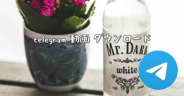 telegram 動画 ダウンロード