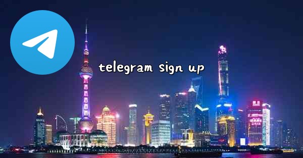 telegram sign up