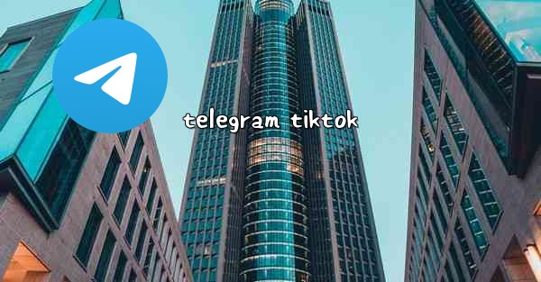 telegram tiktok