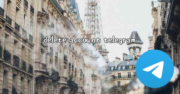 delete account telegram