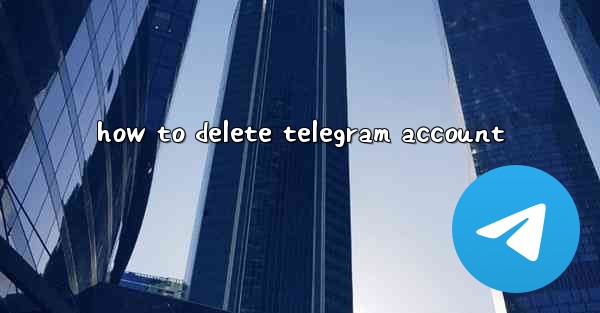 how to delete telegram account