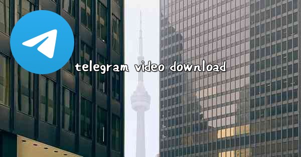 telegram video download
