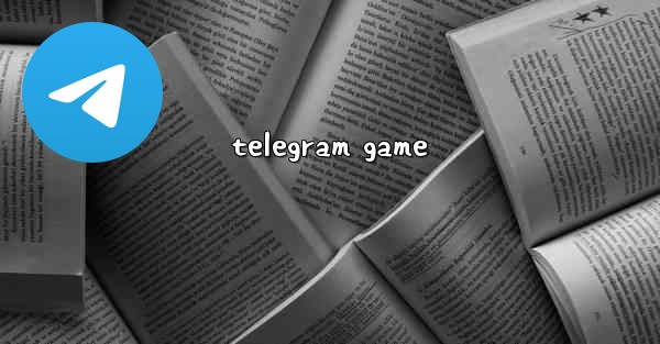 telegram game