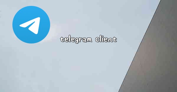 telegram client