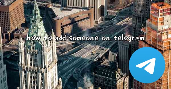 how to add someone on telegram