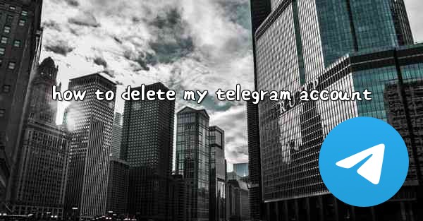 how to delete my telegram account