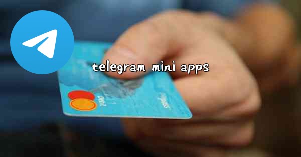 telegram mini apps