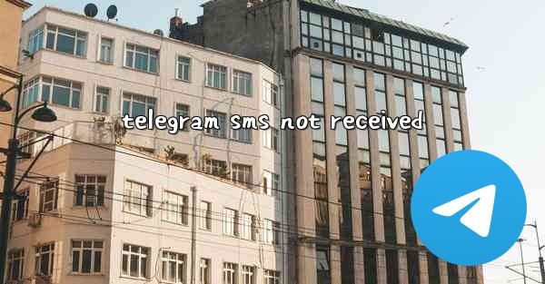 telegram sms not received