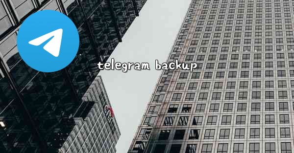 telegram backup