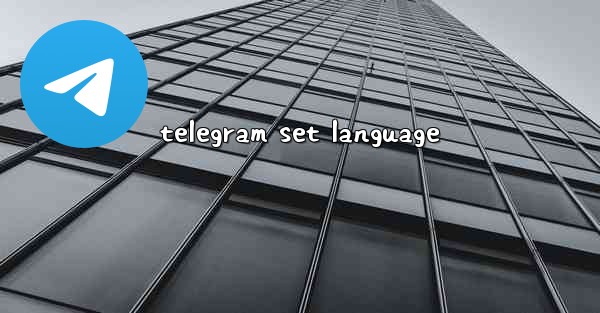 telegram set language