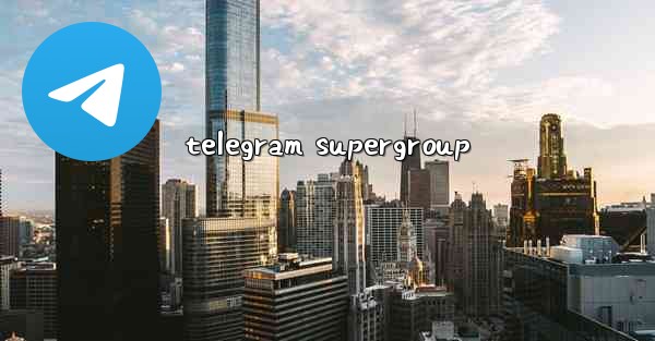 telegram supergroup