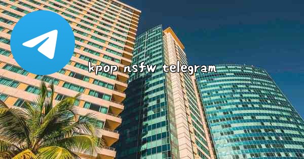 kpop nsfw telegram