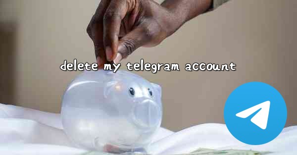 delete my telegram account