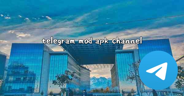 telegram mod apk channel