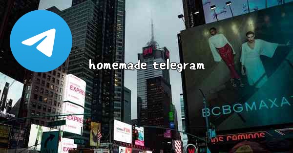 homemade telegram