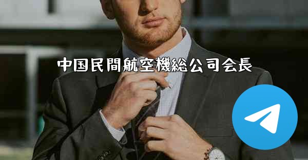 中国民間航空機総公司会長