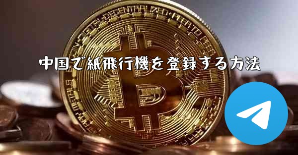 中国で紙飛行機を登録する方法