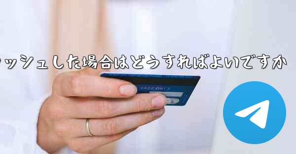 Paper Plane telegeram の登録がクラッシュした場合はどうすればよいですか