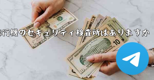 紙飛行機のセキュリティ検査所はありますか