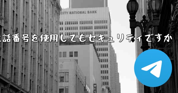 飛行機の登録に自分の携帯電話番号を使用してもセキュリティですか