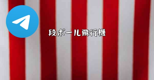 段ボール飛行機