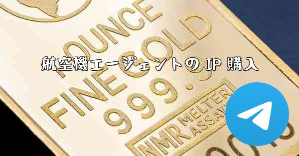 航空機エージェントの IP 購入