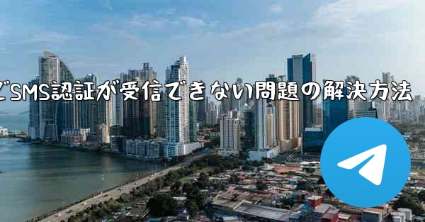 紙飛行機でSMS認証が受信できない問題の解決方法