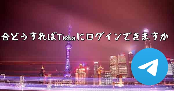 Paper Planeにログインする際に認証コードが届かない場合どうすればTiebaにログインできますか