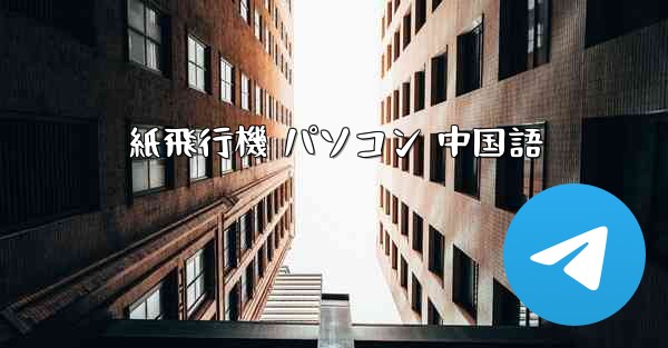 紙飛行機 パソコン 中国語