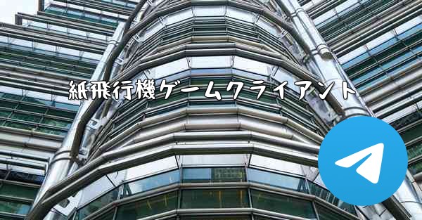 紙飛行機ゲームクライアント