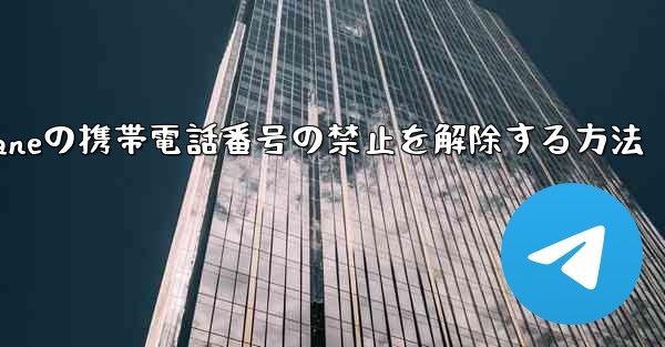 Paper Planeの携帯電話番号の禁止を解除する方法