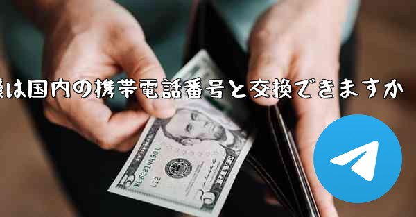 紙飛行機は国内の携帯電話番号と交換できますか