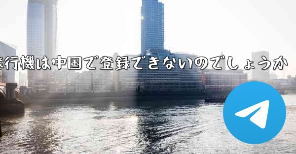 なぜ紙飛行機は中国で登録できないのでしょうか