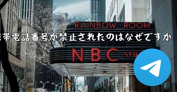 Paper Plane の携帯電話番号が禁止されたのはなぜですか