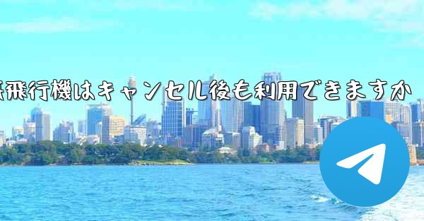 紙飛行機はキャンセル後も利用できますか