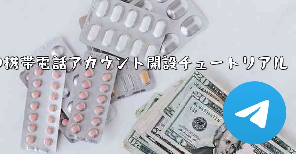 紙飛行機の携帯電話アカウント開設チュートリアル