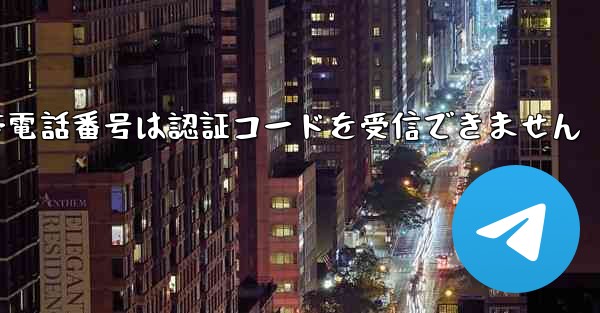 Paper Plane 86 の携帯電話番号は認証コードを受信できません
