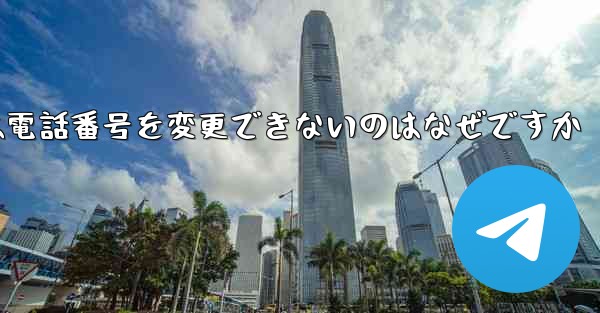 Paper Plane では電話番号を変更できないのはなぜですか