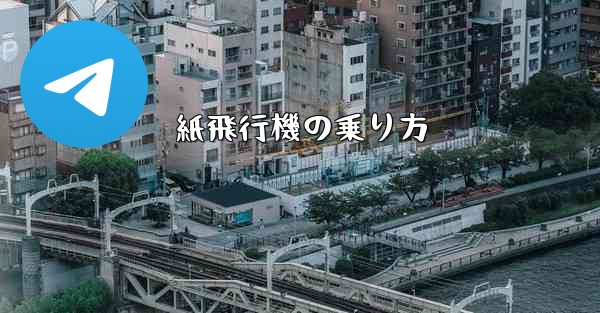 紙飛行機の乗り方