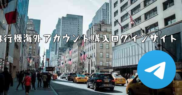 紙飛行機海外アカウント購入ログインサイト