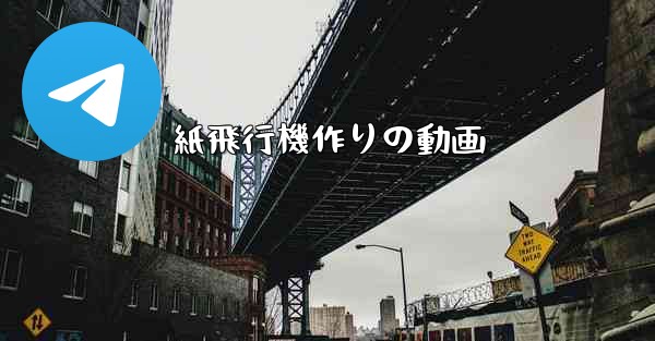 紙飛行機作りの動画