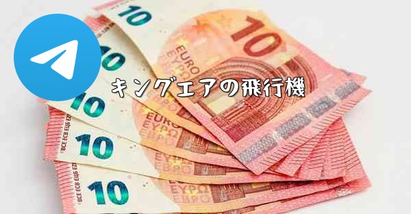 キングエアの飛行機