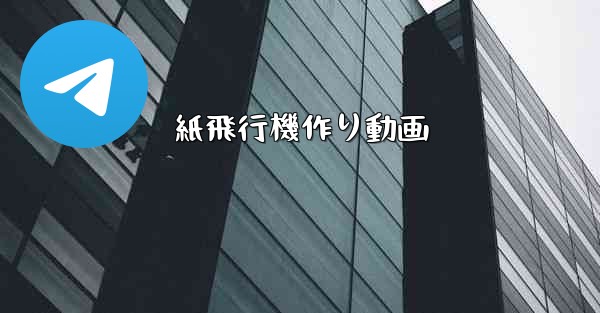 紙飛行機作り動画