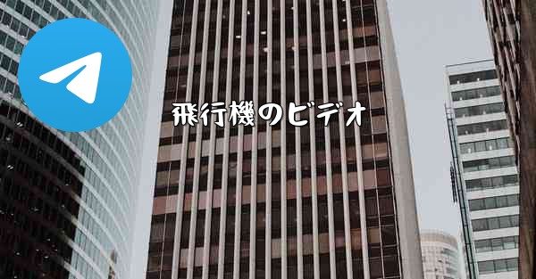 飛行機のビデオ