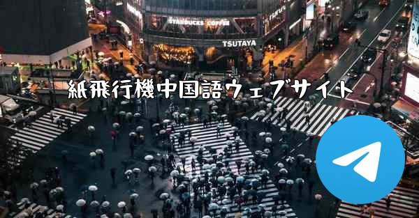 紙飛行機中国語ウェブサイト