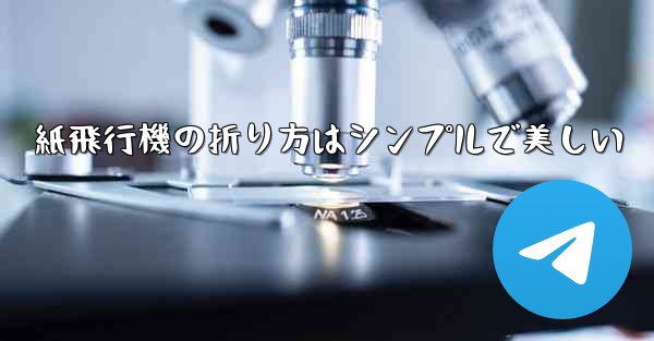 紙飛行機の折り方はシンプルで美しい
