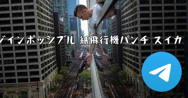 チャレンジインポッシブル 紙飛行機パンチ スイカ