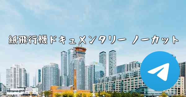 紙飛行機ドキュメンタリー ノーカット