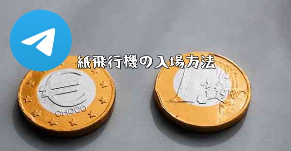 紙飛行機の入場方法