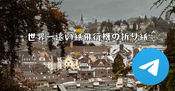 世界一遠い紙飛行機の折り紙